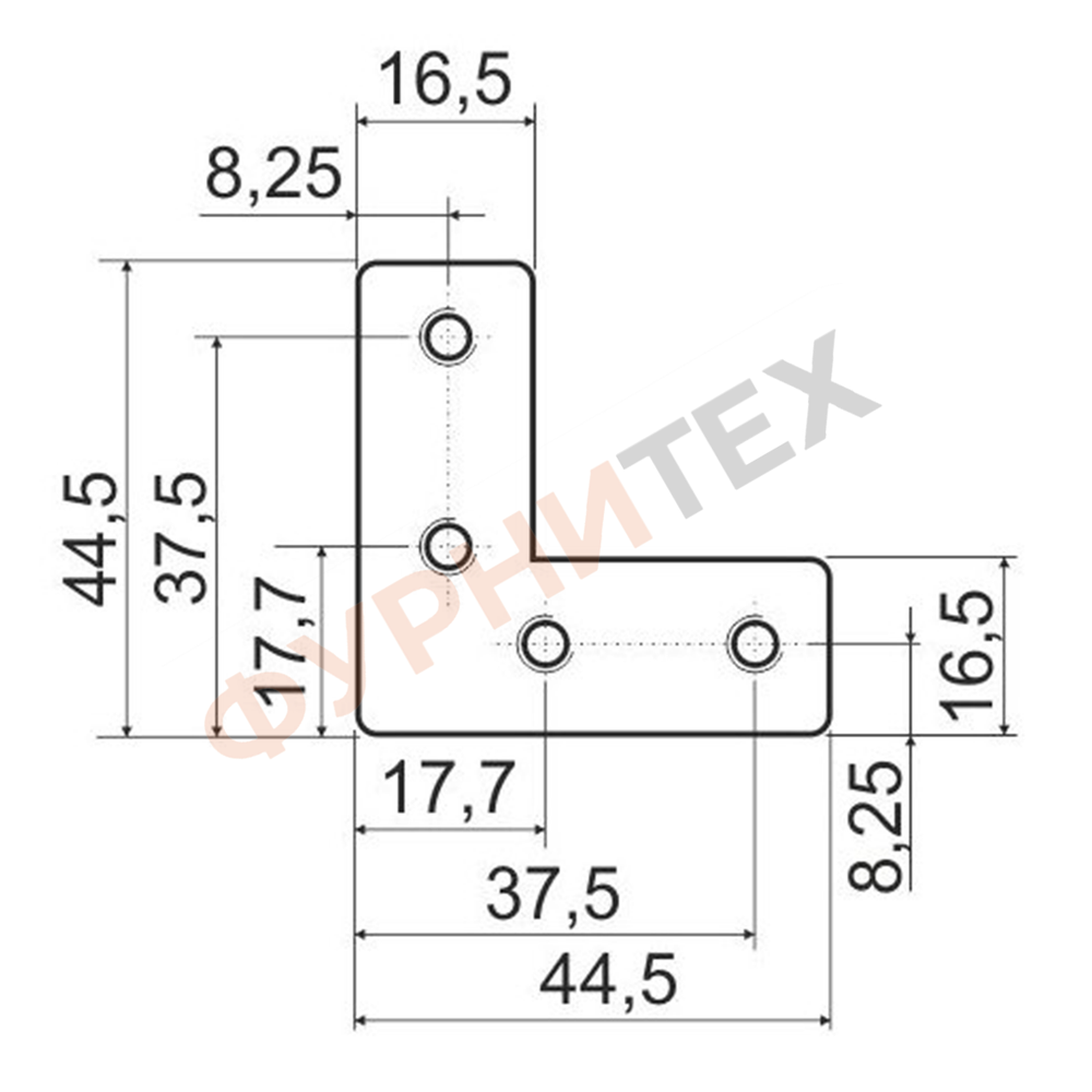 UMF30 Уголок для MF30/31, шт