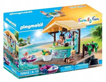 Конструктор Playmobil  Family Fun 70612 Прокат лодок и фреш-бар