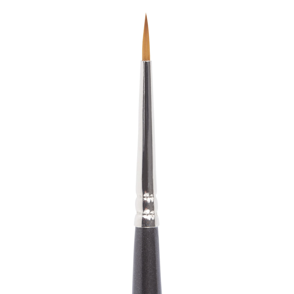 Кисть художественная проф. BRAUBERG ART CLASSIC, синтетика мягкая под колонок, кругл, № 00, кор руч, 200684