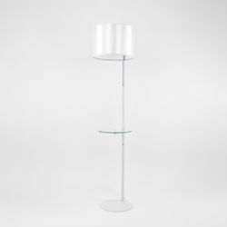 Citilux Батлер CL806010 Торшер со столиком Белый