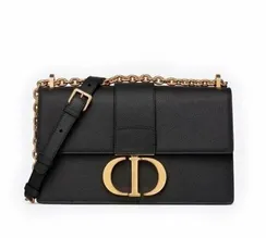 Сумка с клапаном Dior 30 Montaigne с ремешком-цепочкой