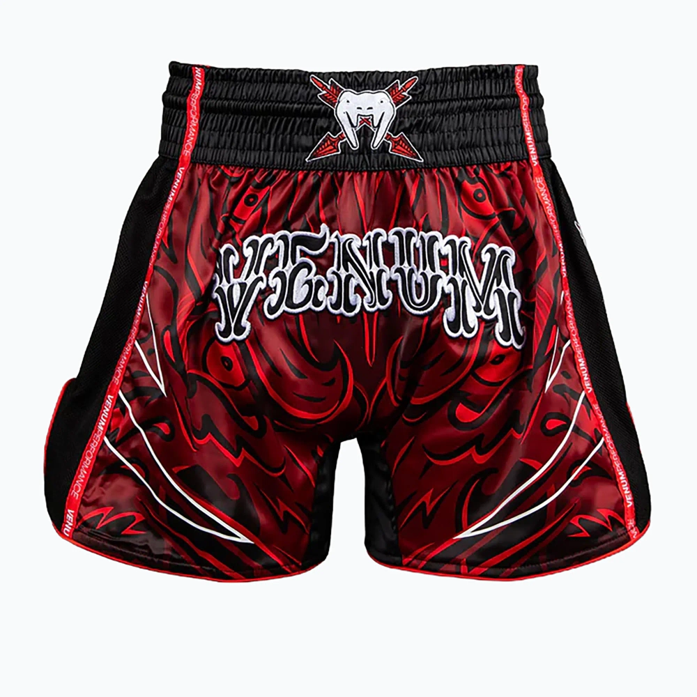 Шорты Venum Wolf Atak Muay Thai Shorts black/red