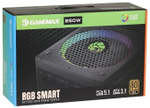 Блок питания Game Max RGB-SMART 850 PRO 850 Вт