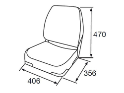 Кресло Classic Fishing Seat - зеленый