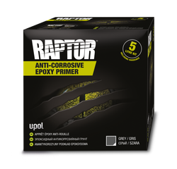 Грунт эпоксидный антикоррозийный RAPTOR с отвердителем комплект 5л.  U-POL