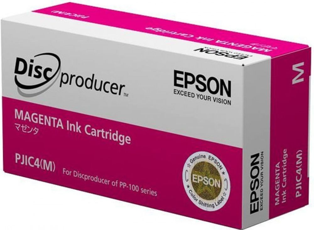 Картриджи Epson Discproducer Ink PJIC7(M) пурпурный (magenta) Картриджи Epson Discproducer Ink PJIC7(M) пурпурный (magenta)