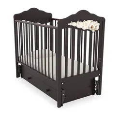 Детская кроватка с универсальным маятником Angela Bella Изабель Махагон