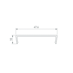 Экран S2-LINIA69-F-2500 OPAL (Arlight, Пластик) 029672