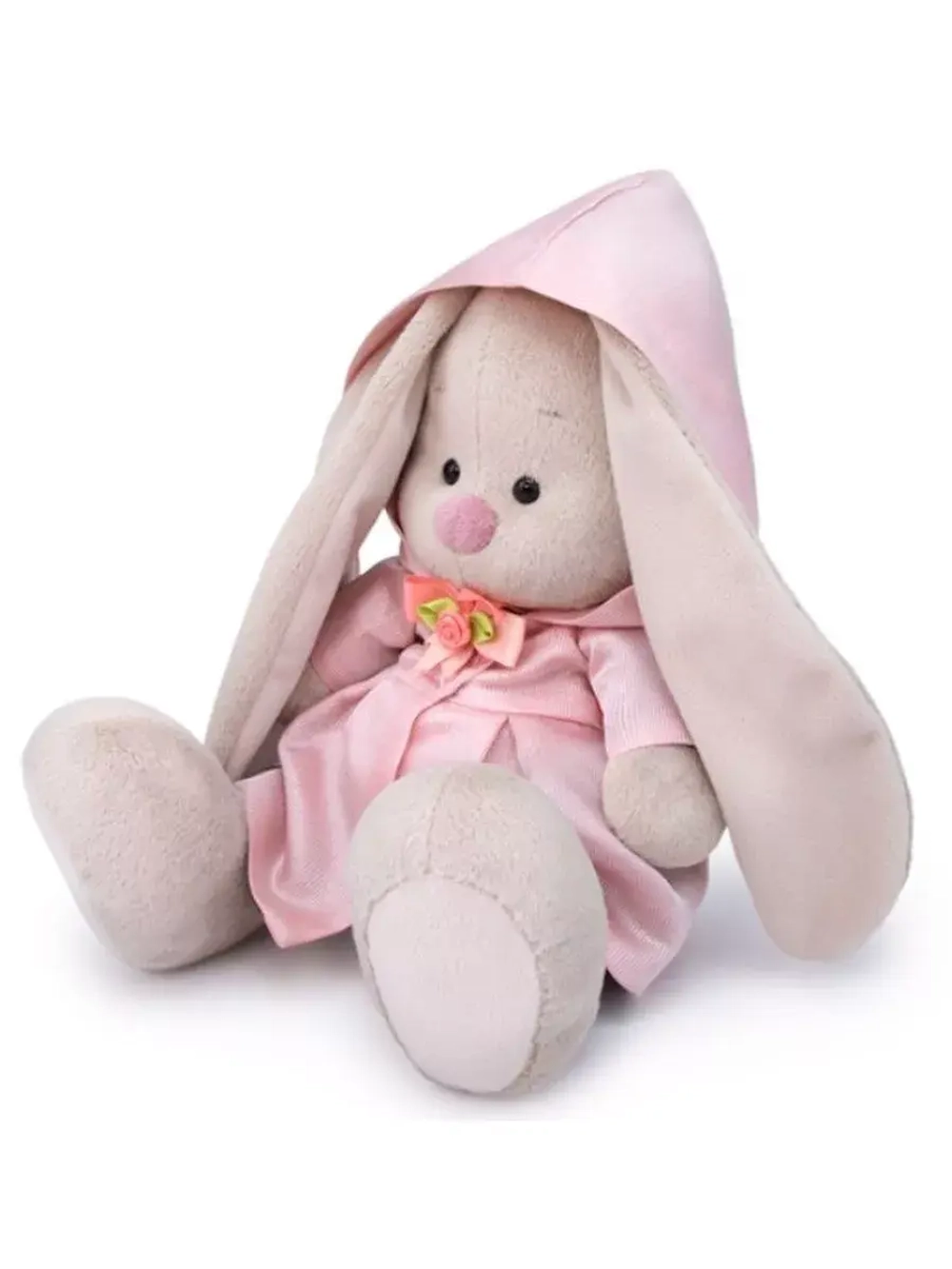 Зайка Ми в розовом плаще 18 см SidS-324