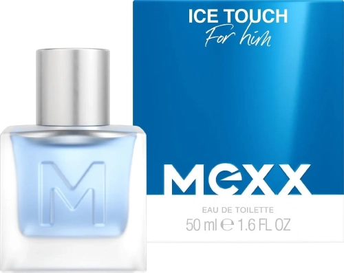 Уникальный аромат для мужчин Mexx Ice Touch Man EDT Coty 50 мл туалетная вода с нотами зеленого яблока, танжерина и розового грейпфрута