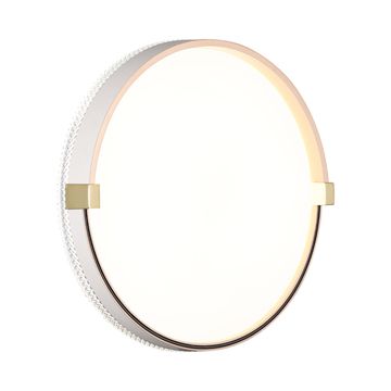 Настенно-потолочный светильник 36W 4000K 7646/CLN белый/золотой PALE OLIDI WHITE Sonex