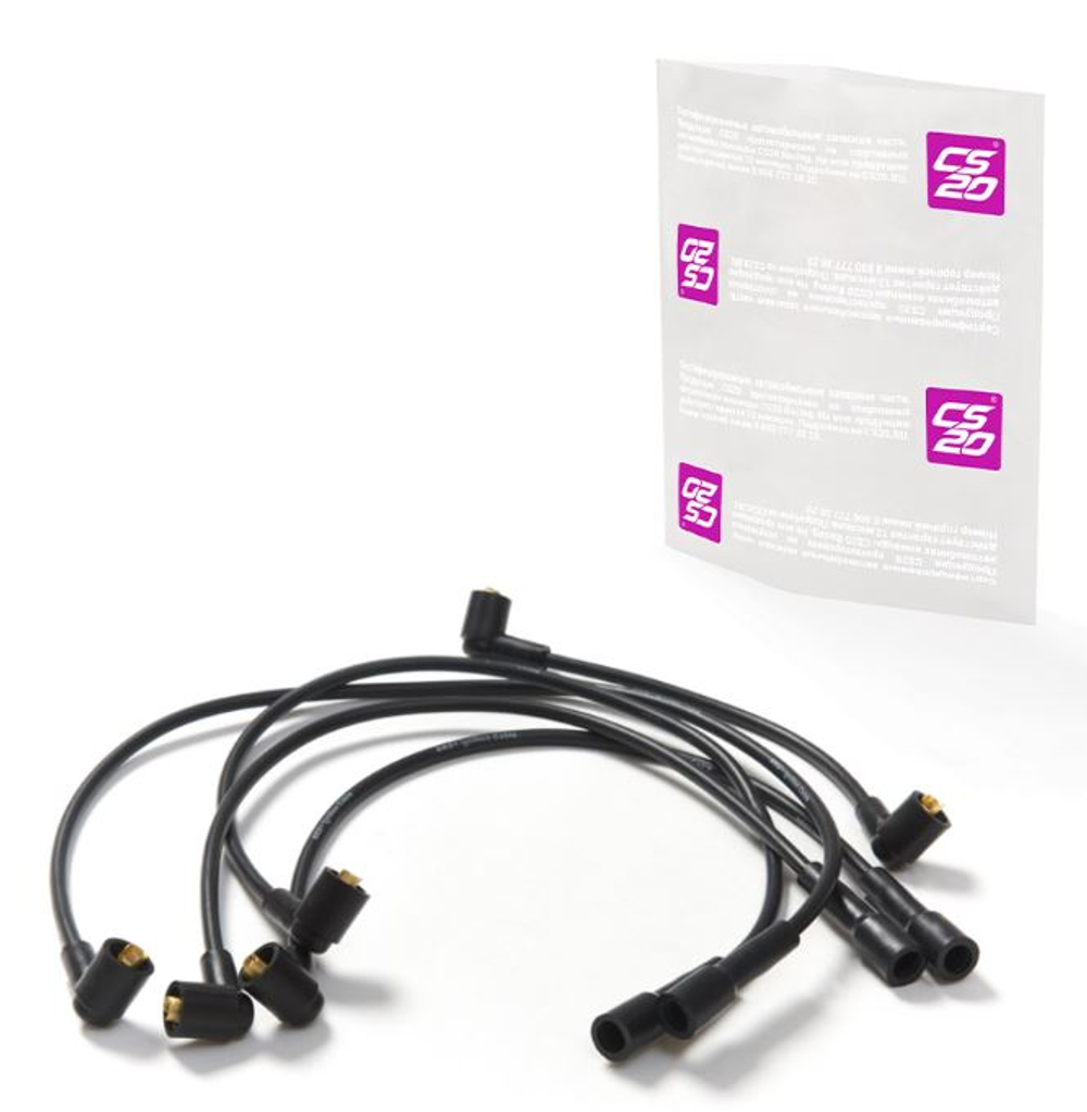 Провода свечные 2108-09 карбюратор 2108-3707080-10 силикон Черный ORIGINAL+ CS20 13708