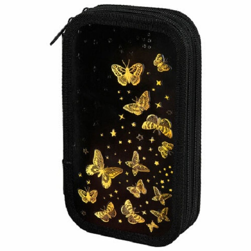 Пенал 2 отделение 190*110 Юнландия Golden, ламинат