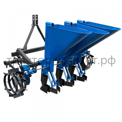 Чеснокосажалка 3-х рядная ЧС-16 (три точки)