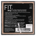 Maybelline, Fit Me, рассыпчатая пудра, оттенок 15 «Светлый», 20 г