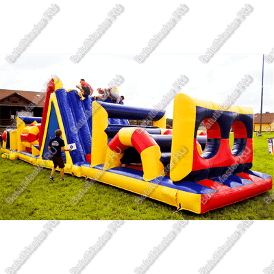 Надувная полоса препятствий "Веселые старты"