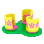 Детская карусель с сиденьями "Чашечки"