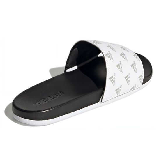 Adidas Adilette Comfort Slide 'White Black'