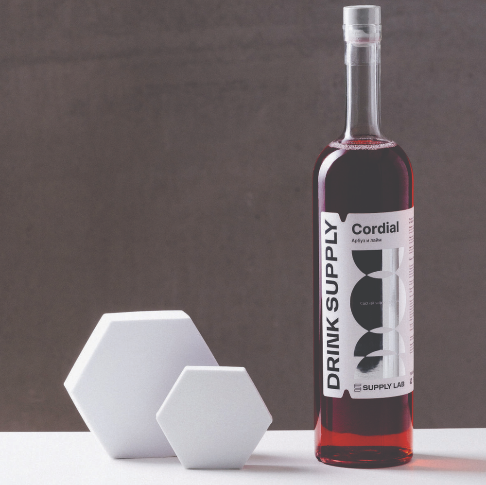 Арбуз/ Лайм DRINK SUPPLY, основа для напитков(кордиал) 1л