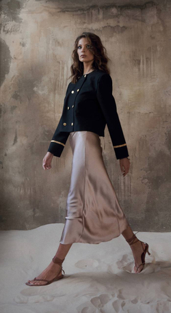 Жакет Assole Укорочённый  с Деталями на Рукавах