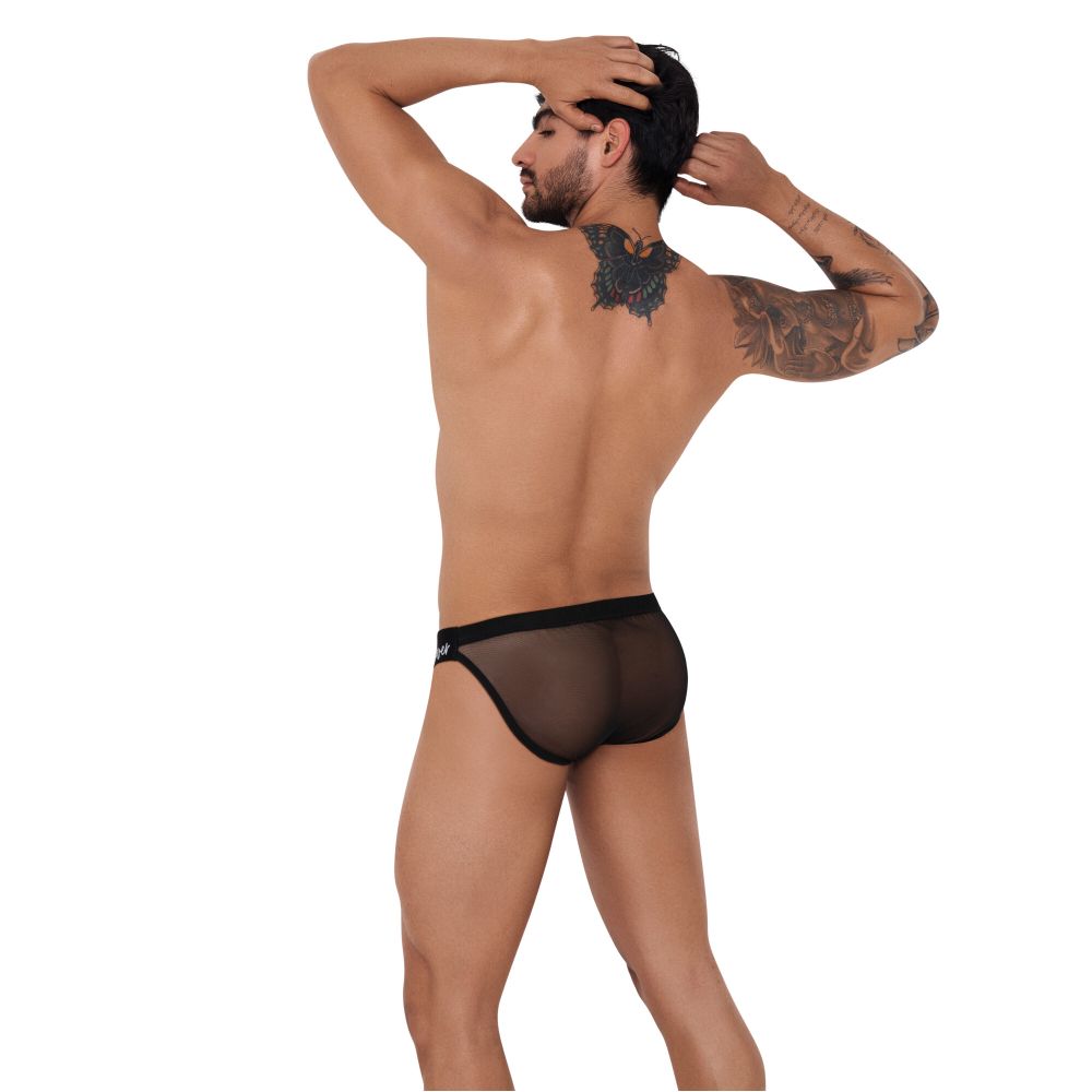 Мужские трусы брифы черные Clever DEMON BRIEF 122711