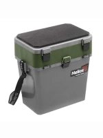 Ящик рыболовный зимний для хранения снастей серый/хаки