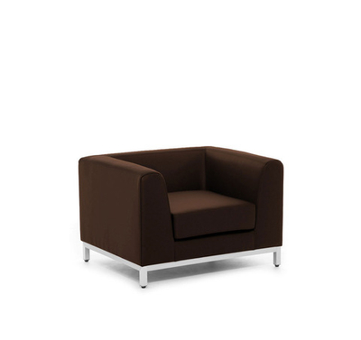 DIVA Кресло кожа натур ШОКОЛАД