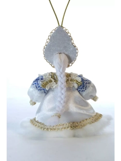 Кукла елочная игрушка Снегурочка