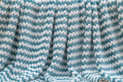 Плед 220х240 Sofi De MarkO Гринда морская волна