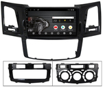 Магнитола для Toyota HiLux 2011-2015 - Vomi AK357R9-MTK Android 10, 8-ядер, 2Гб-32Гб