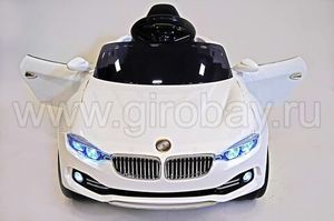 Детский электромобиль River Toys BMW O111OO белый