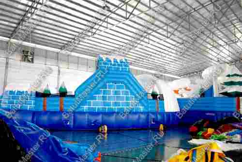 Надувной наземный аквапарк «Морское царство» 15*15*6 м