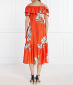 Платье с ремешком Desigual - оранжевый(24SWVW02)