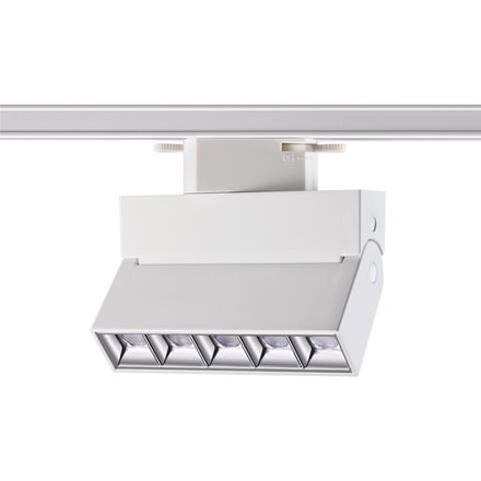 358666 PORT NT21 234 белый Светильник трековый однофазный трехжильный IP33 LED 4000K 13W 110-265V EOS