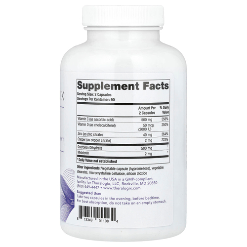 Theralogix, Теравир, 180 капсул