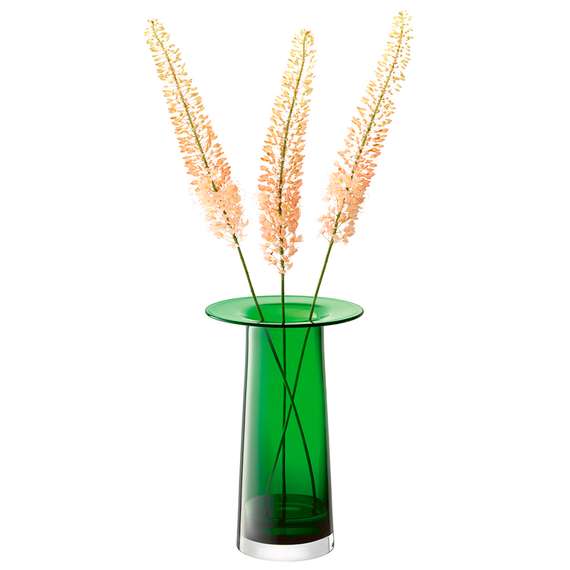 Ваза victoria, 36 см, зеленая