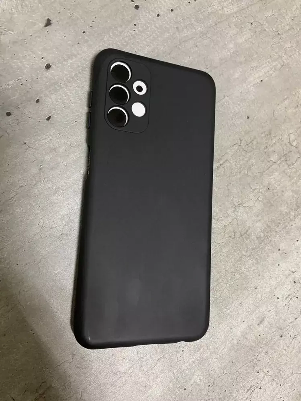 Накладка Samsung A13 силикон Black