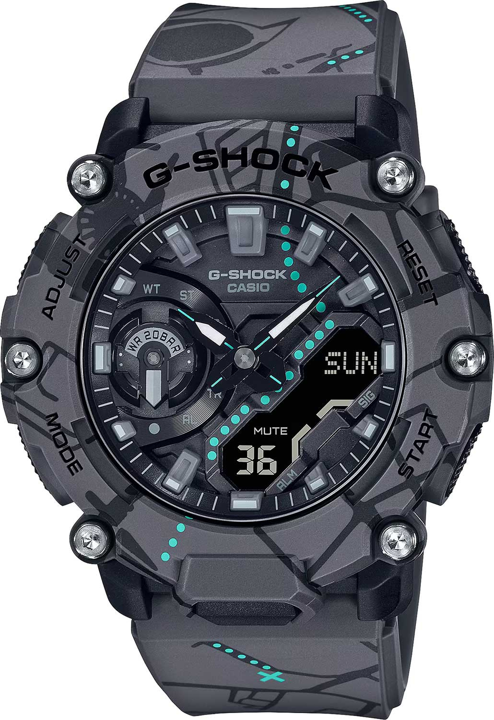 Часы Casio GA-2200SBY-8A