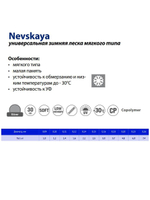 Монофильная леска рыболовная НЕВСКАЯ 0,11 мм, 1,4 кг, 30 м