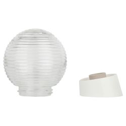 Светильник ЭРА НБП 01-60-004 с наклонным основанием Гранат стекло IP20 E27 max 60Вт D150 шар