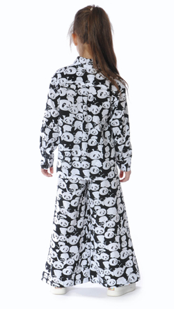 Брюки текстильные для девочки 3-6 лет Fleur de Vie