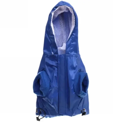 Дождевик-плащ для собаки «Молния» с капюшоном, размер L(34*50*31см)