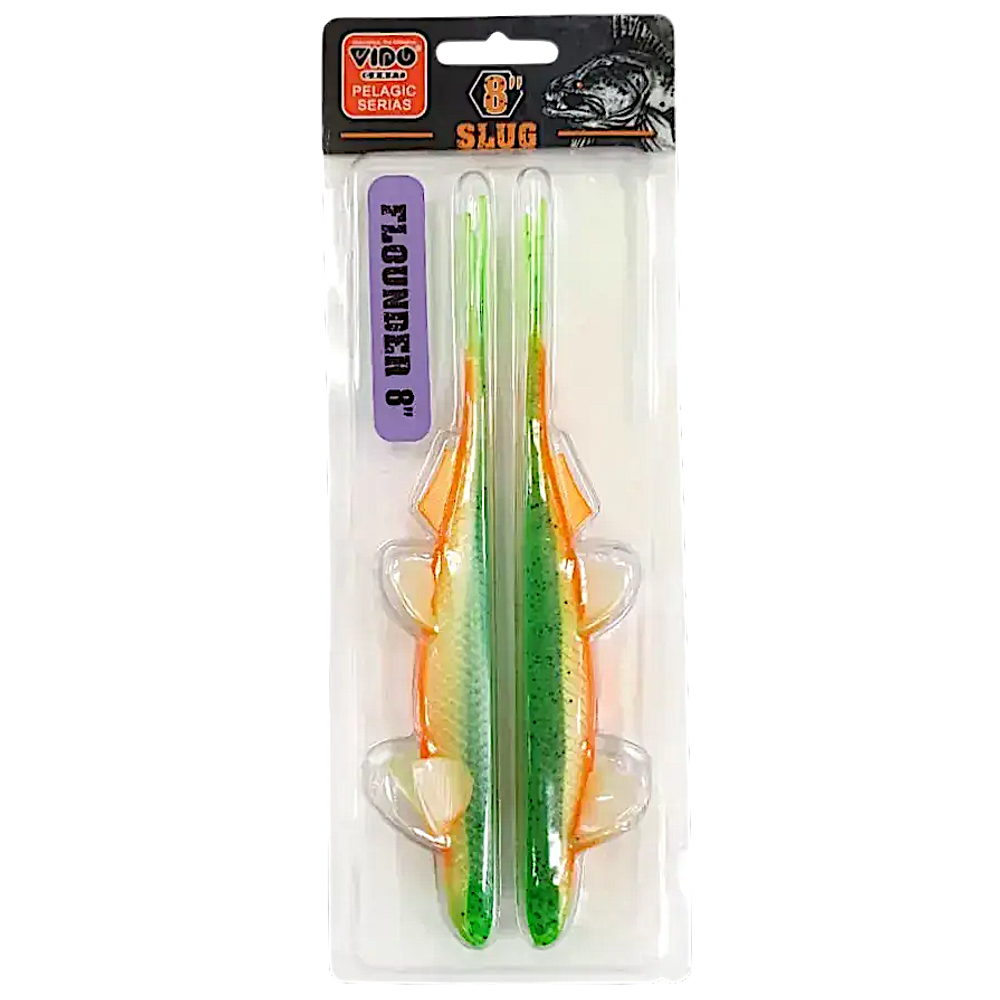 Мягкая приманка Vido Craft Flounder 8' 20см 2шт -