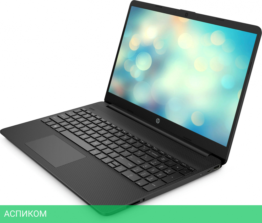 Ноутбук HP 15s-fq5035nz Core i7 1255U черный (737U1EA)