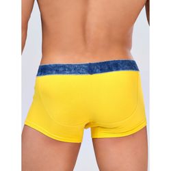 Мужские трусы боксеры желтые Opium Boxer R109