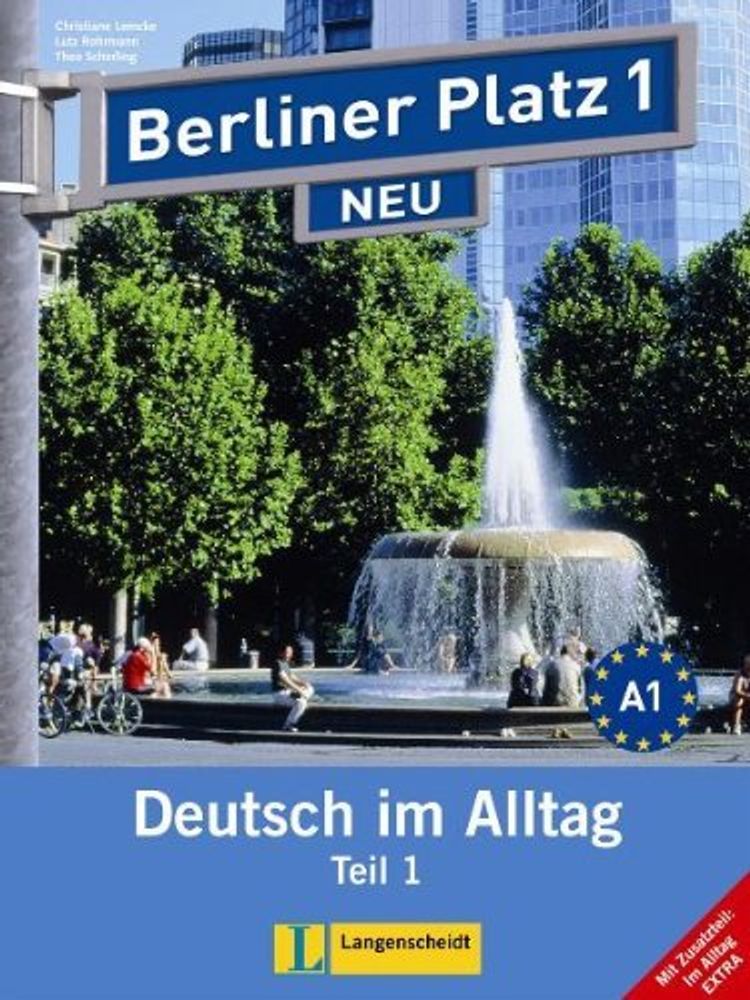 Berliner Platz 1 NEU Lehr-/ Arbb.,Teil 1+ CD+Im Alltag EXTRA*