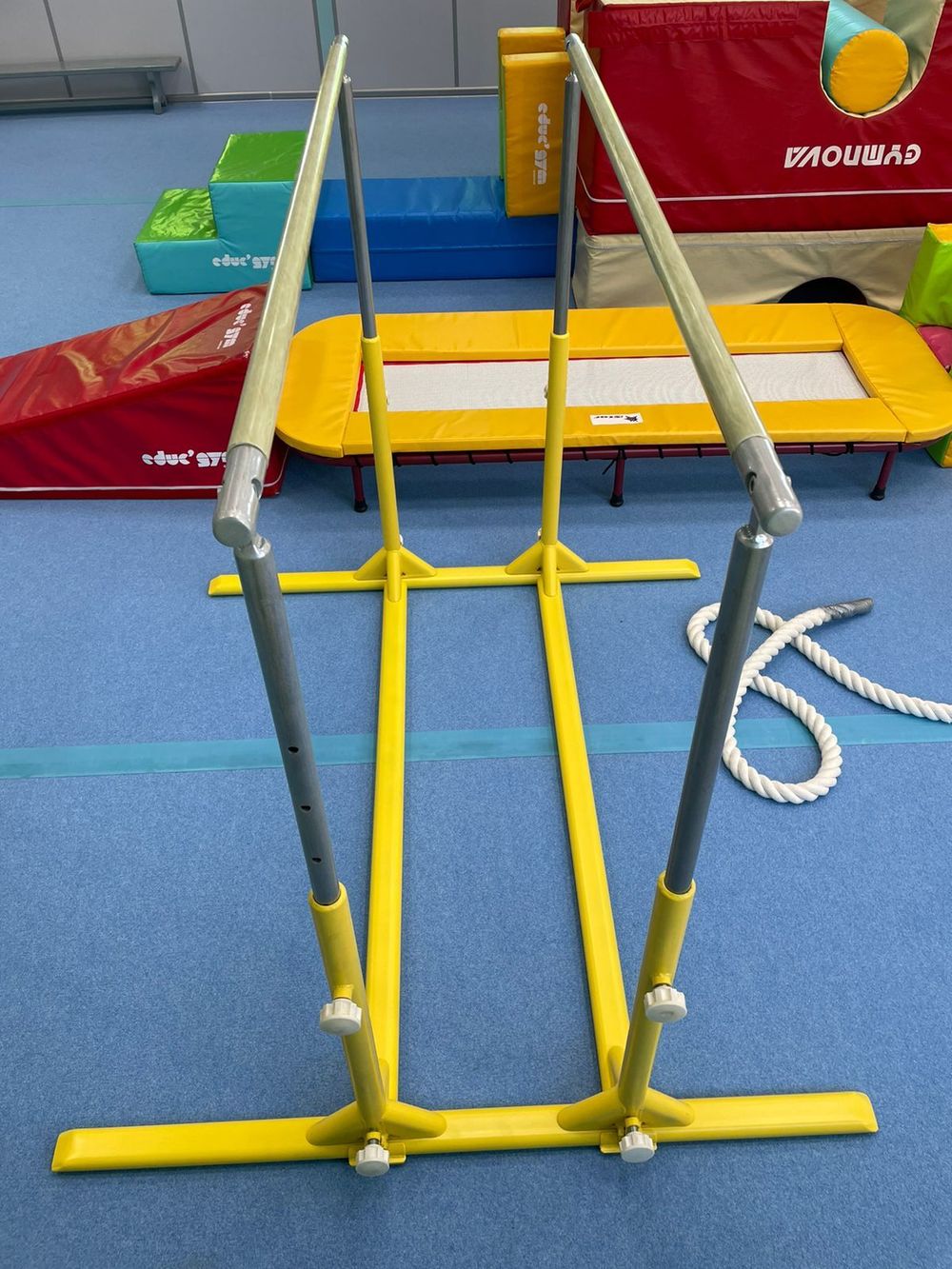 Брусья гимнастические параллельные "Звезда" - детские - вид сверху