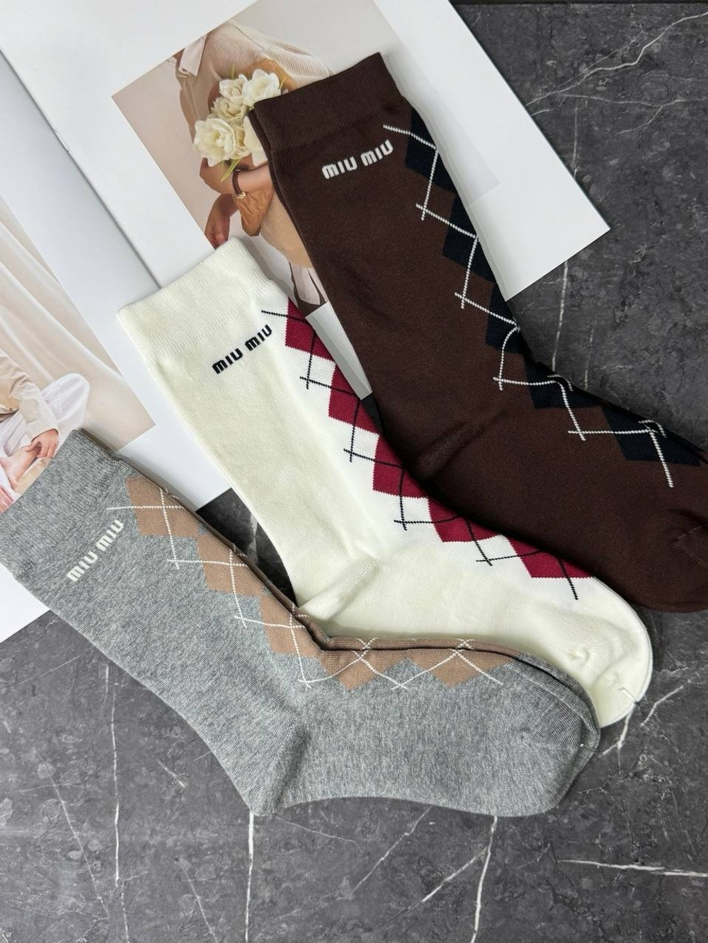 Носки Miu Miu