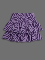 Летний костюм для девочки, лонгслив и юбка