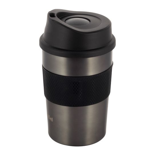 Термокружка 360 мл. из нержавеющей стали Kamille KM 2150 с TPR вставкой